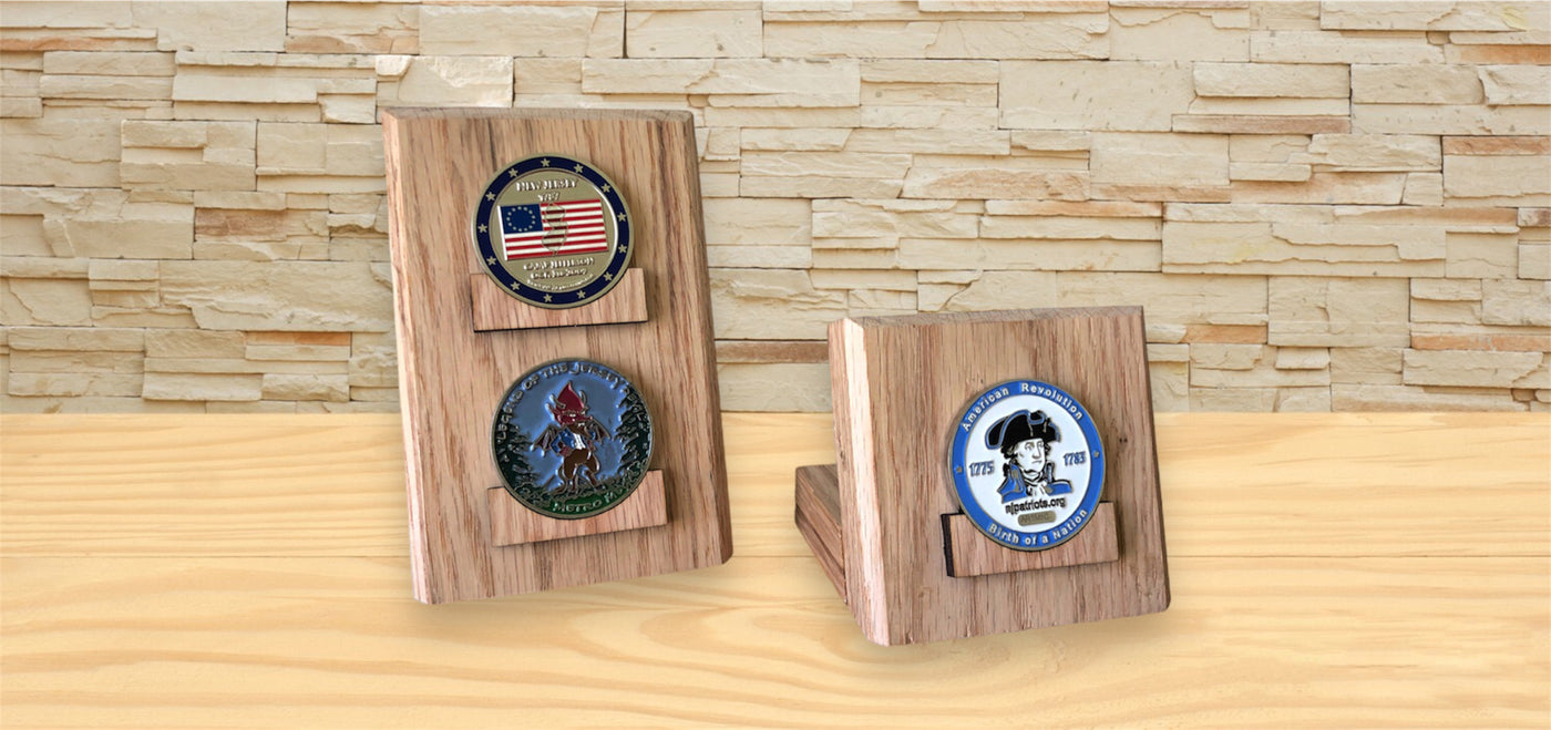 Geocoin Displays