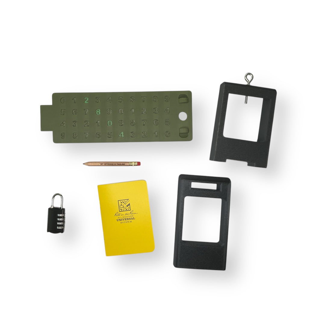 Geocachng Geocache- Dose- 88mm Mcro, Small, 100ml + Logbuch