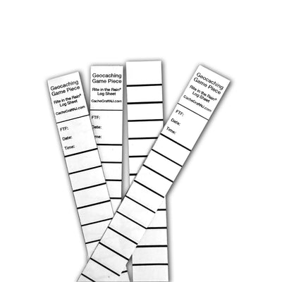 Rite in the Rain Micro Geocache Log Sheets