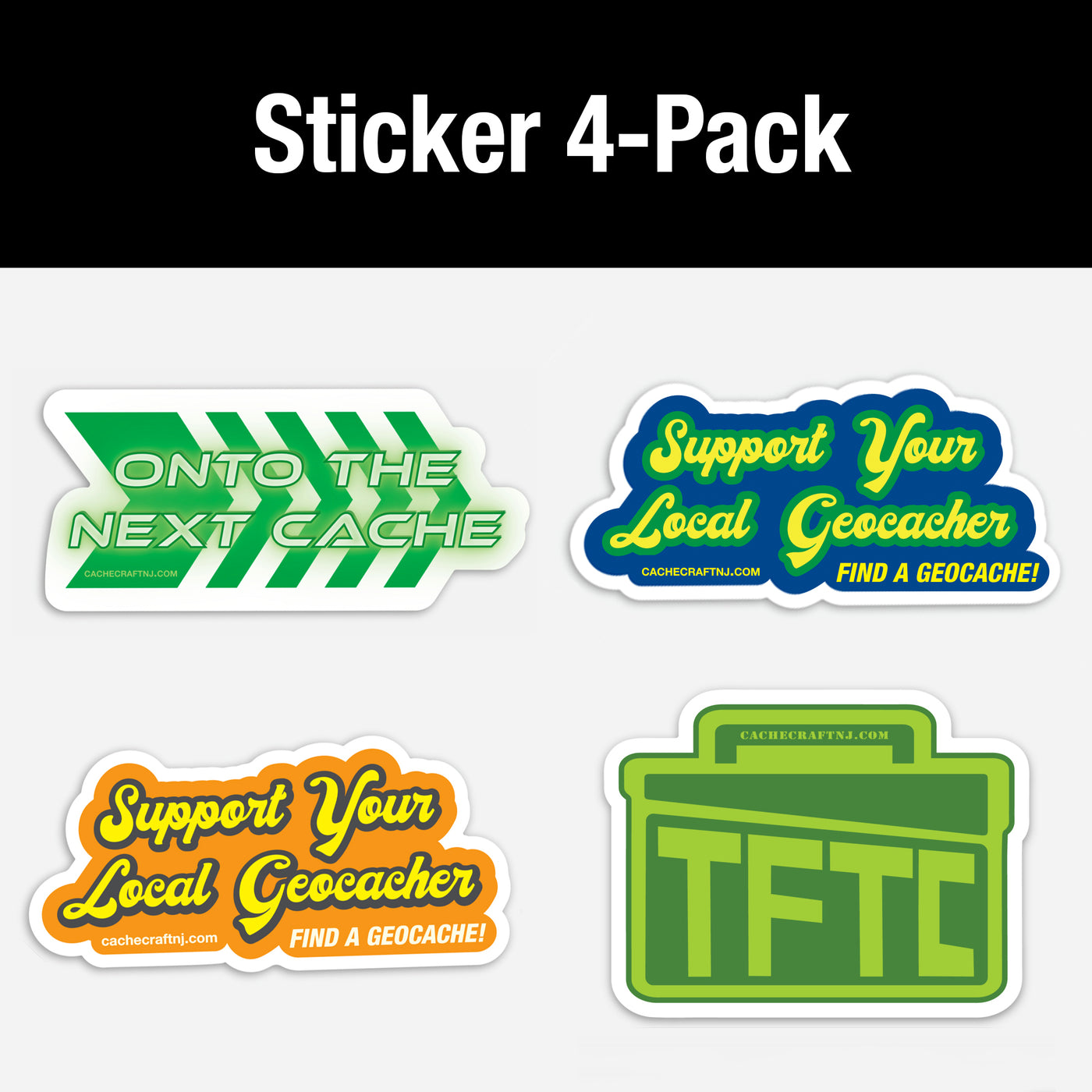 Vinyl Sticker |  4 Pack