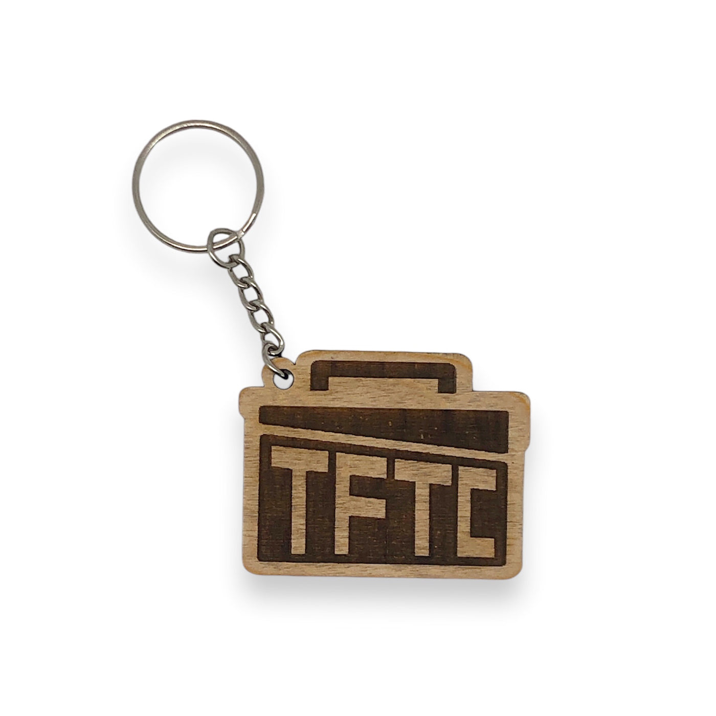 First Ftc Keychains TFTC Wooden Geocaching Keychain – Cache Craft
