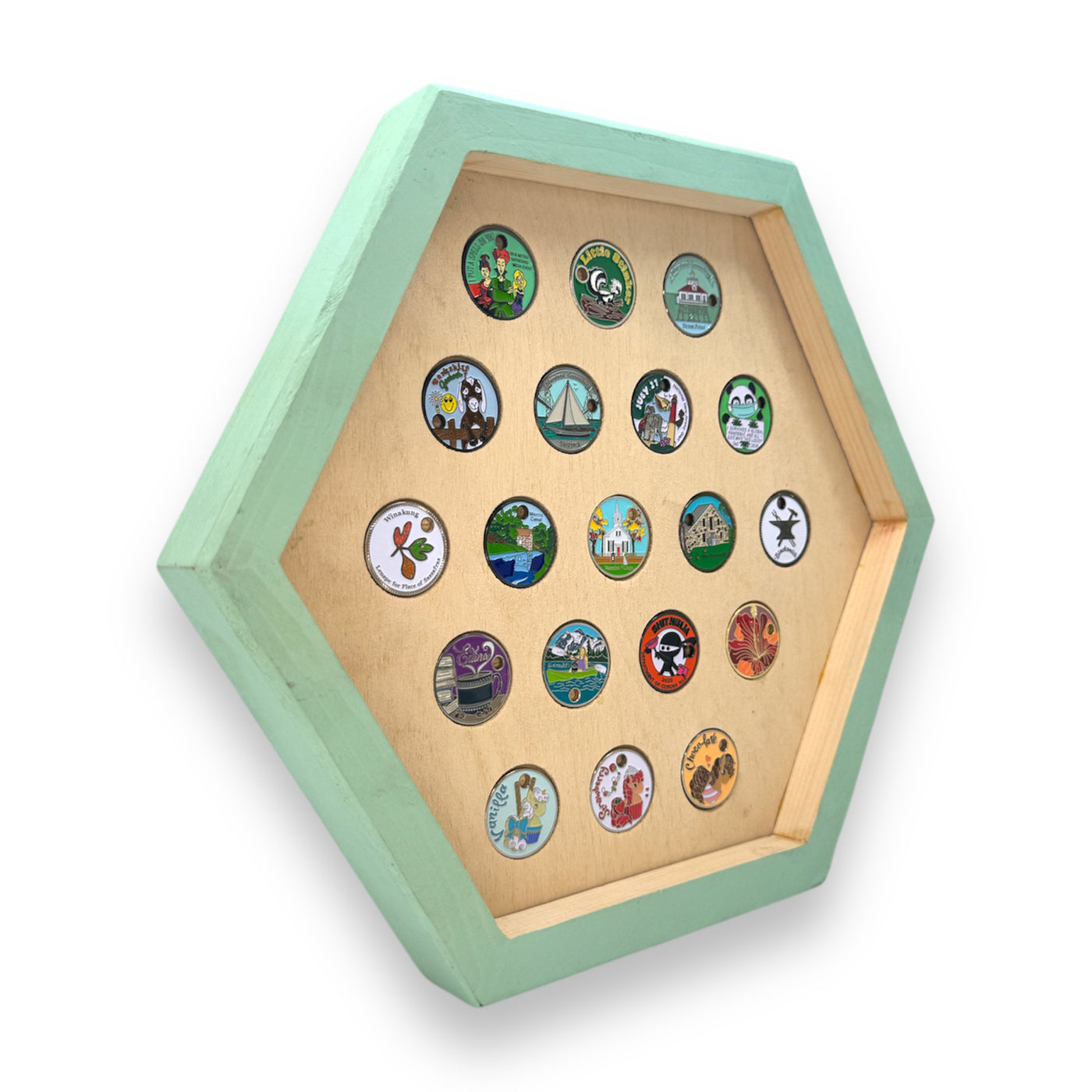 Pathtag Display | Hexagon – Cache Craft