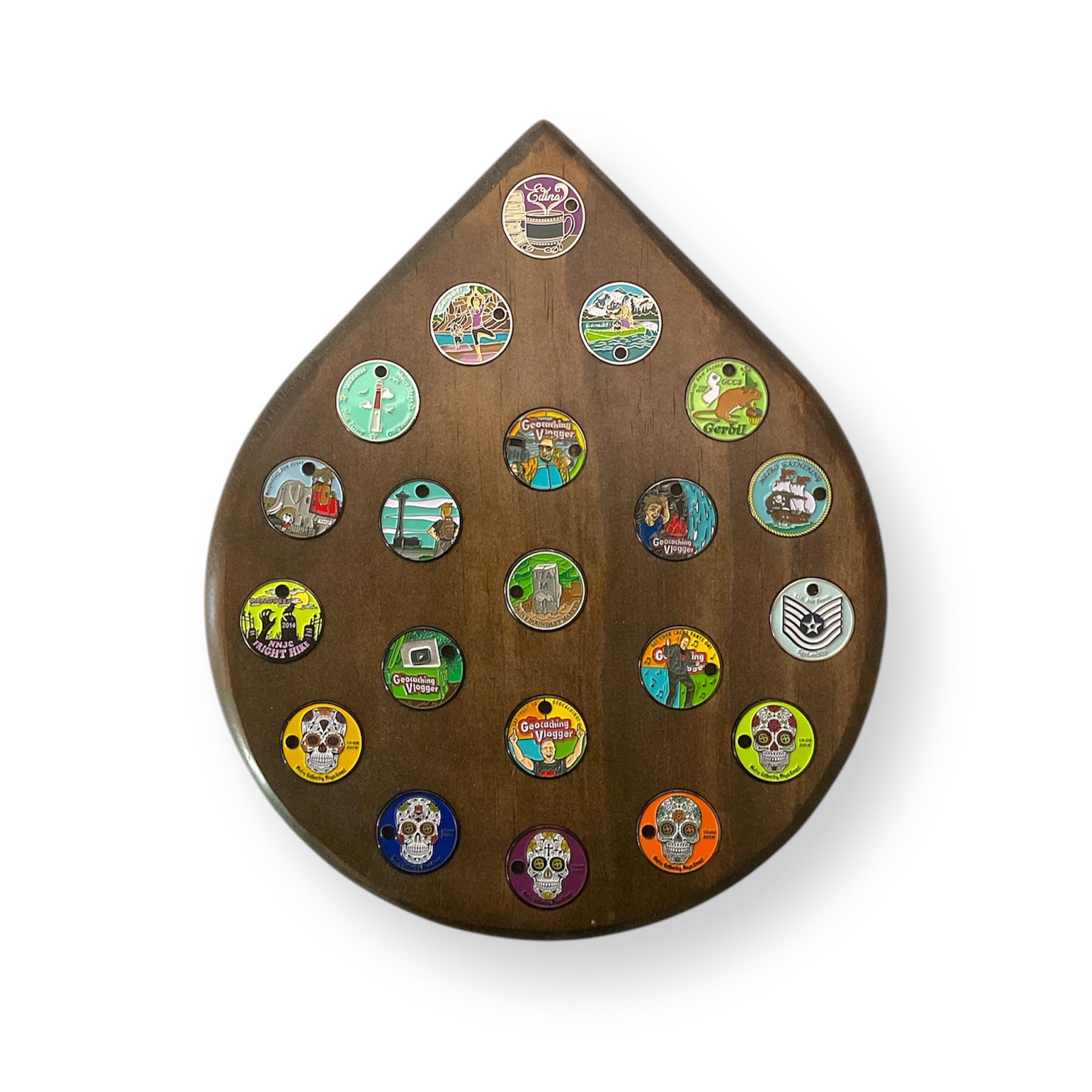 Pathtag Display | Teardrop – Cache Craft