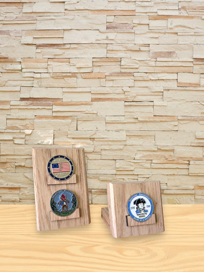 Deluxe Geocoin Tabletop Display