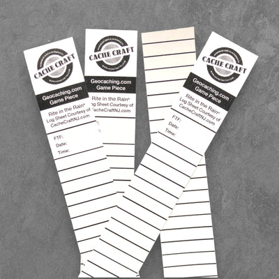 Rite in the Rain Medium Geocache Log Sheets