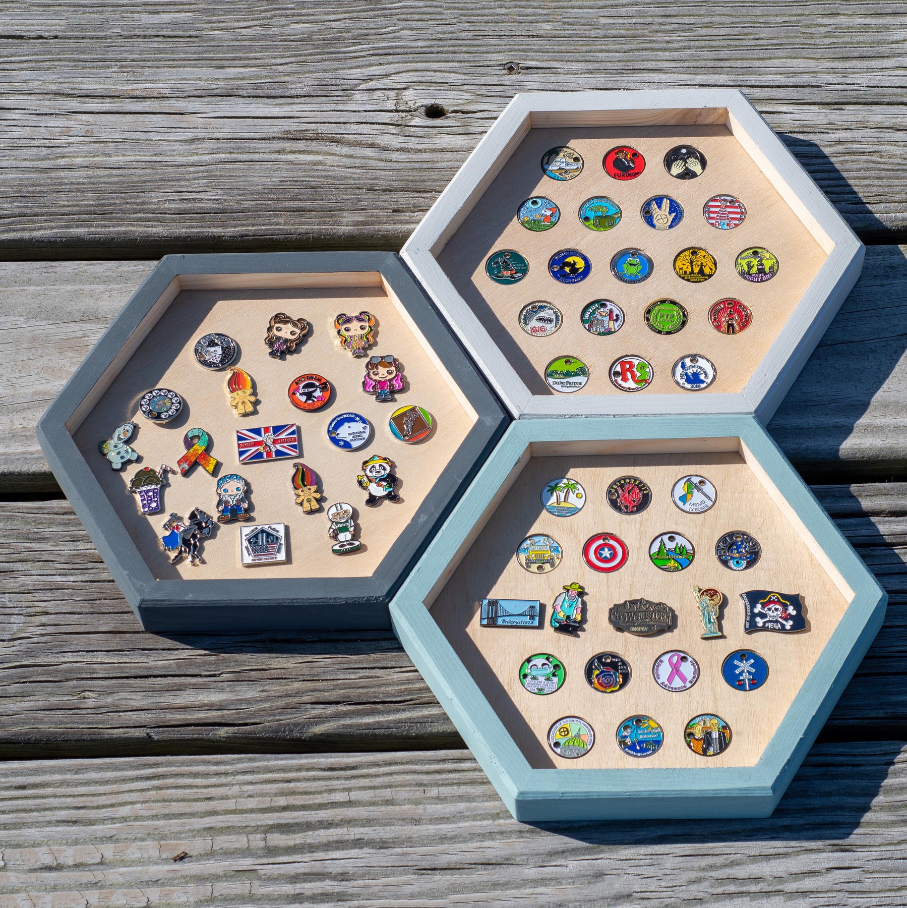 Pathtag Display | Hexagon – Cache Craft