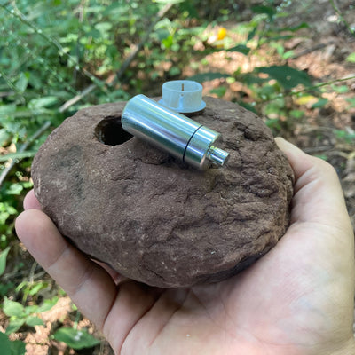 Devious Geocache Container | Real Rock - Large