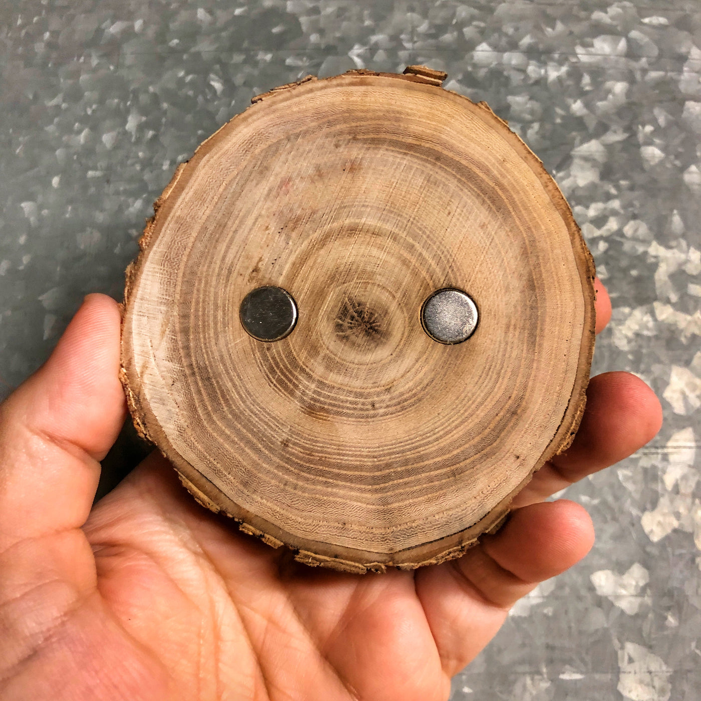 Magnetic Pathtag | Wood Slice